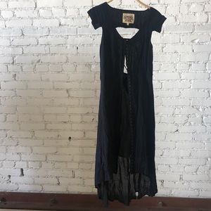 SOMEDAYS LOVIN high low dress with lace up back